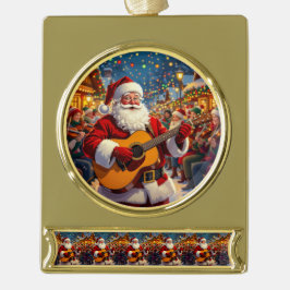 „Weihnachtliche Harmonie“ Guldfärgad Julgransprydnad