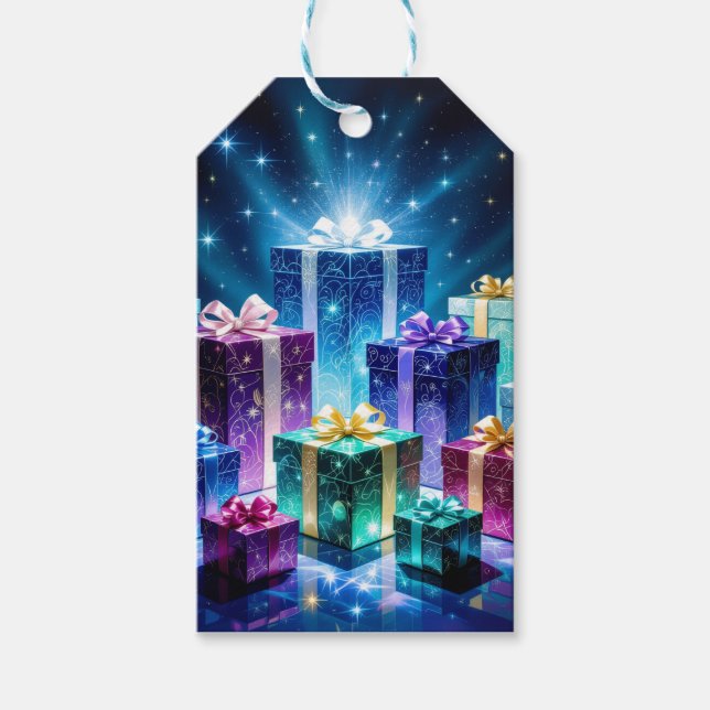 „Weihnachtliche Harmonie“ Presentetikett (Framsidan)