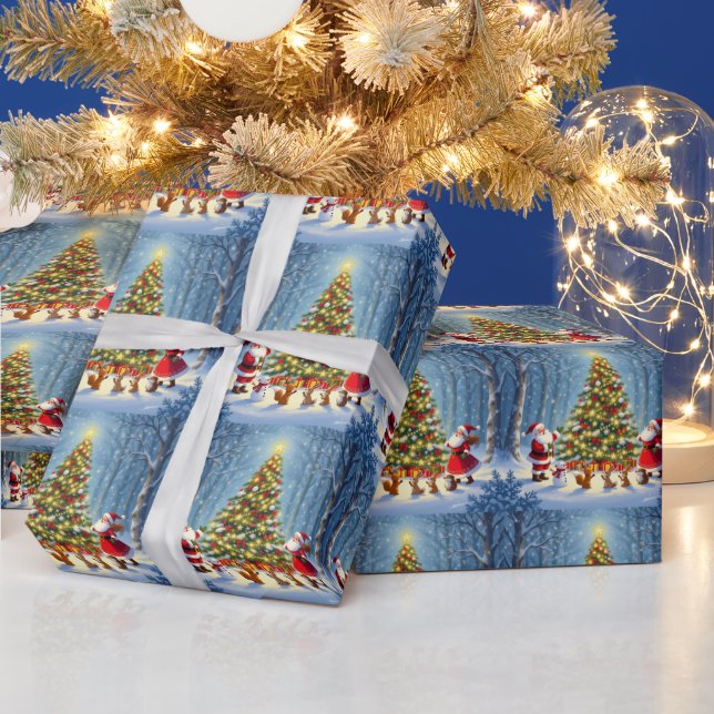 „Weihnachtliche Harmonie“ Presentpapper (Helgdagar)