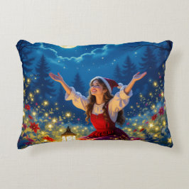 „Weihnachtliche Harmonie“ Prydnadskudde