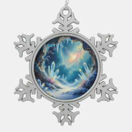 „Weihnachtliche Harmonie“ Snöflinga Pewter Julgransprydnad