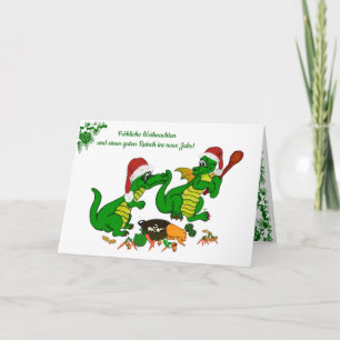 Weihnachts Drachen, auf Deutsch Helgkort