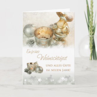 Weihnachtselch Helgkort