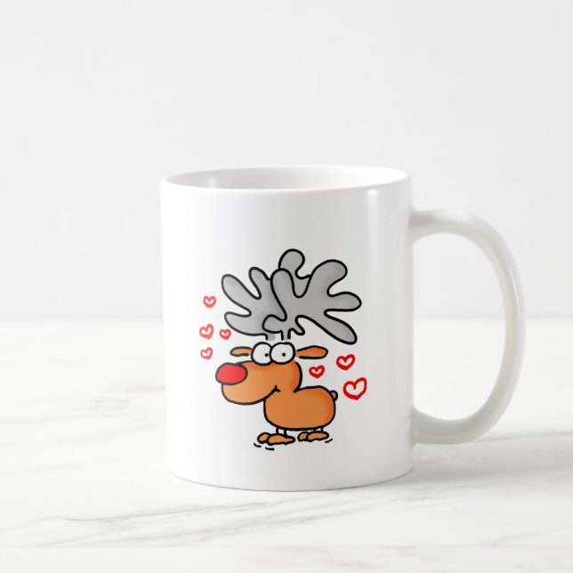 Weihnachtselch Kaffemugg (Höger)