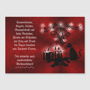 Weihnachtsgedicht Deutsch, lägg till din text
