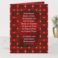 Weihnachtsgedicht Deutsch, lägg till din text