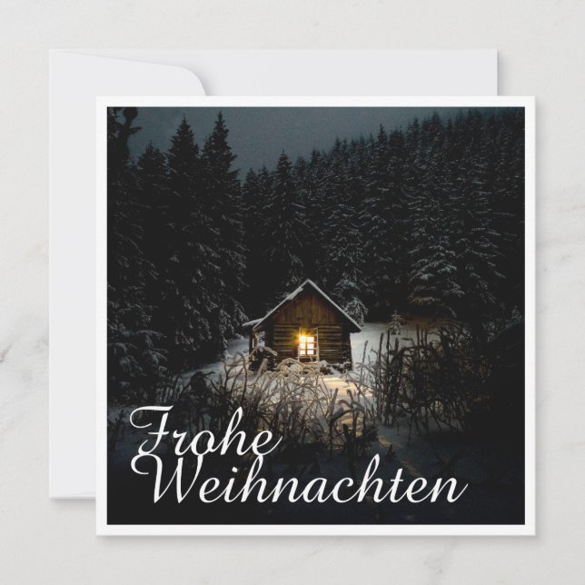 Weihnachtsgrüße mit Hexenhaus (Framsida)