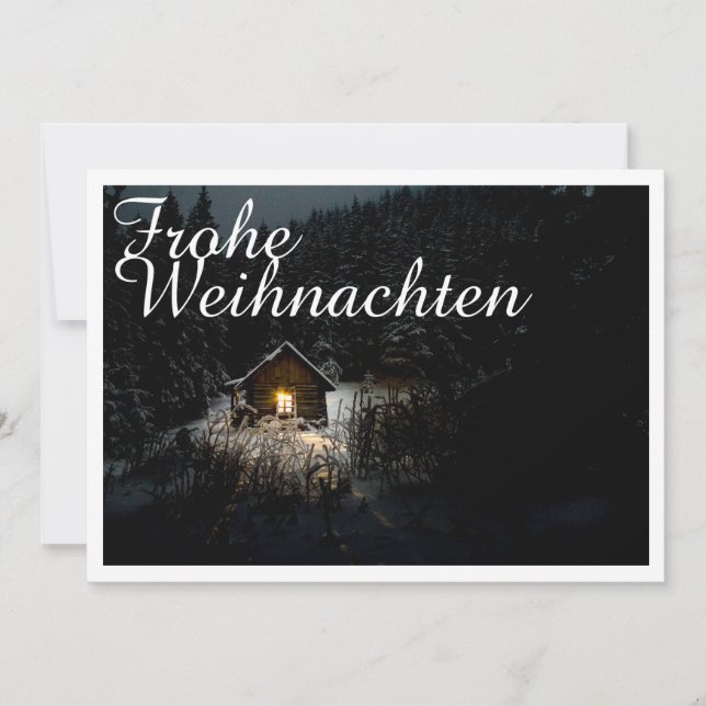 Weihnachtsgrüße mit Hexenhaus (Framsida)