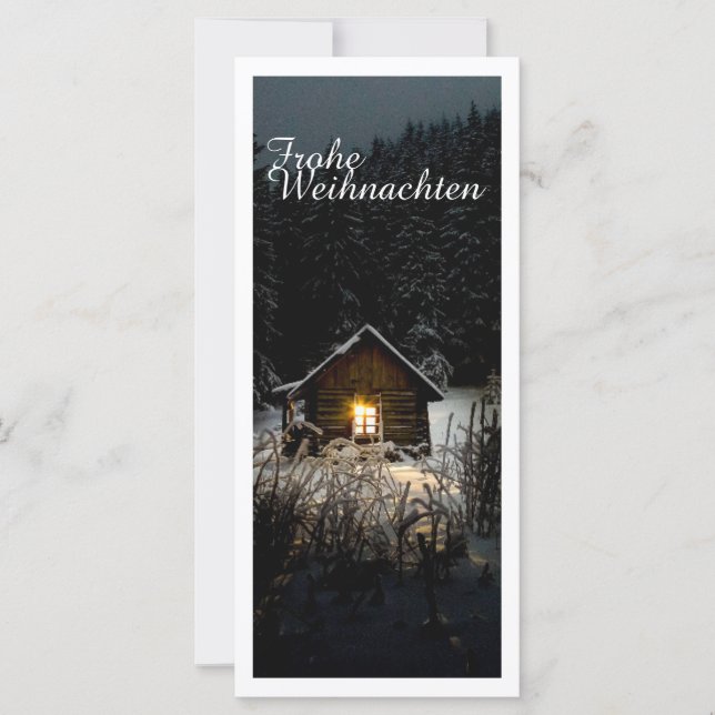 Weihnachtsgrüße mit Hexenhaus (Framsida)