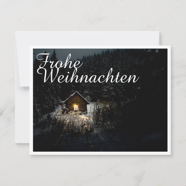 Weihnachtsgrüße mit Hexenhaus (Framsida)