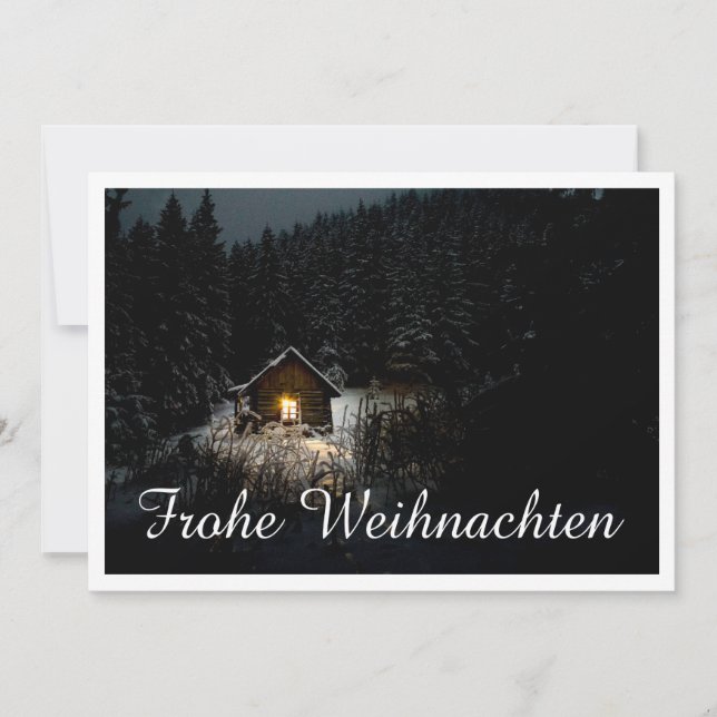Weihnachtsgrüße mit Hexenhaus (Framsida)