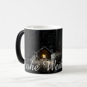 Weihnachtsgrüße mit Hexenhaus Magisk Mugg