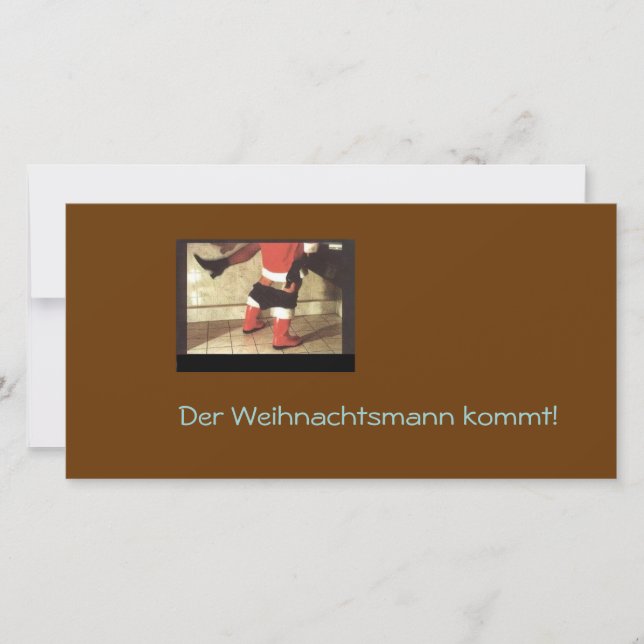 Weihnachtskarte (Framsida)