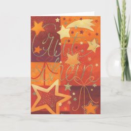 Weihnachtskarte Gutschein Helgkort