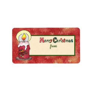 WeihnachtsklibbyggAdressaufkleber Adressetikett