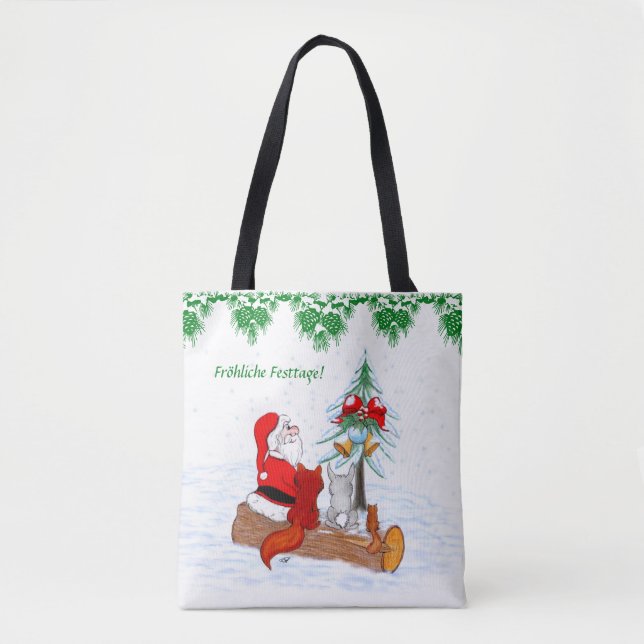 Weihnachtsmann Kaninchen Fox Eichhörnchen, Deutsch Tygkasse (Framsida)