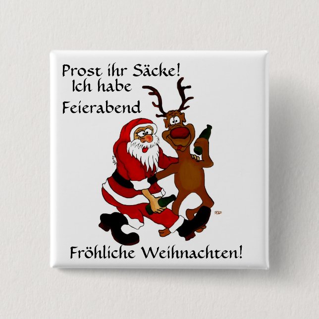 Weihnachtsmann mit Elch Knapp (Framsida)
