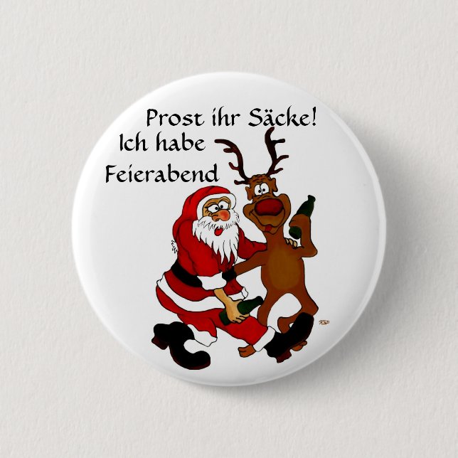 Weihnachtsmann mit Elch Knapp (Framsida)