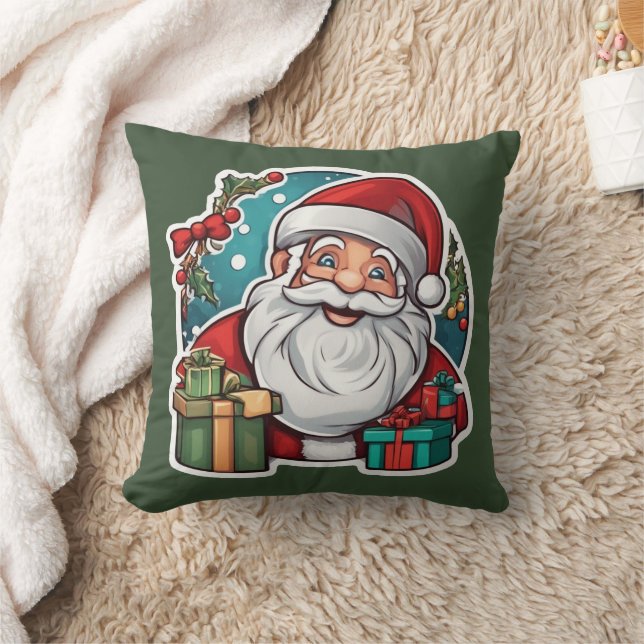 Weihnachtsmann mit Geschenken -  Kudde (Filt)