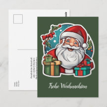 Weihnachtsmann mit Geschenken - 