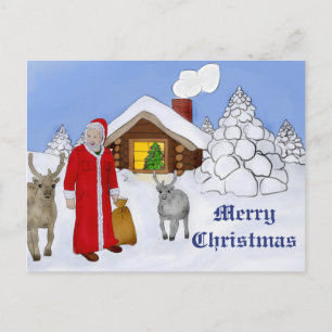 Weihnachtsmann Vykort