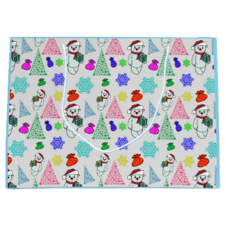 Weihnachtsmotiv mit Bär