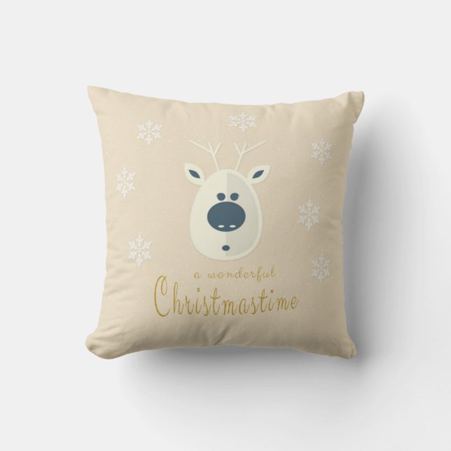 Weihnachtsmotiv No. 4 Kissen Kudde (Framsida)