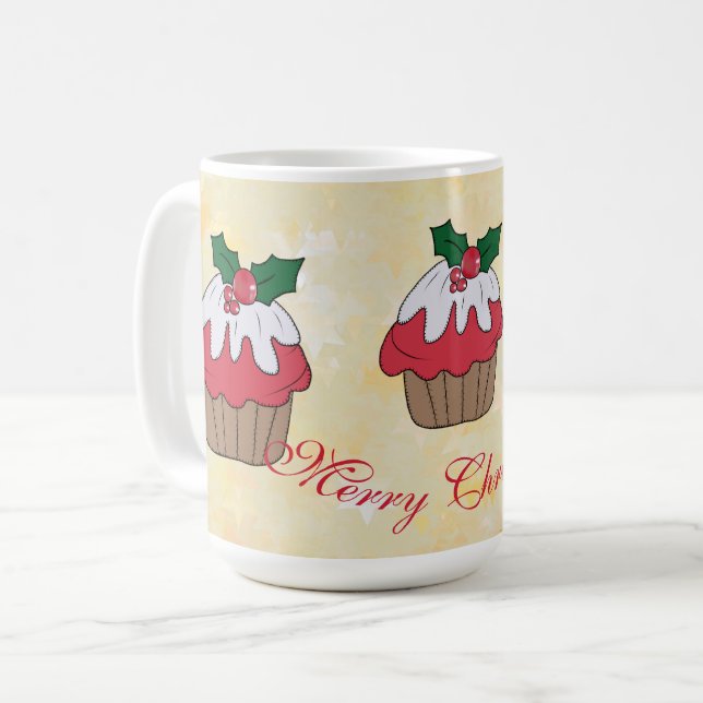 Weihnachtsmuffin  serviette kaffemugg (Framsida vänster)
