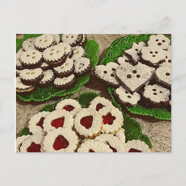 Weihnachtspinnchyzchen 2 vykort (Framsida)