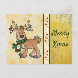 Weihnachtsren Vykort