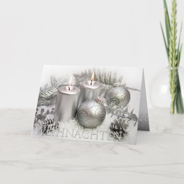 Weihnachtsstillleben Helgkort (Framsida)
