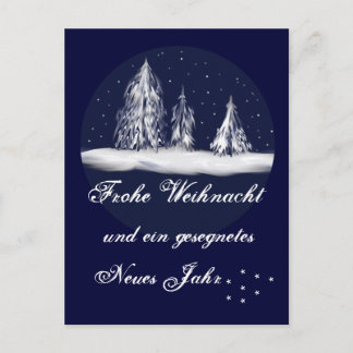 weihnachtstannen -postkarte vykort