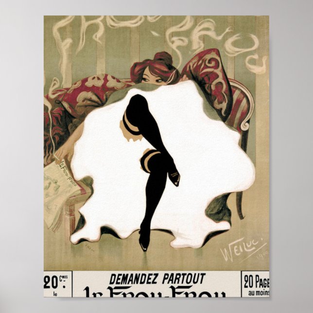 Weiluc - Le Frou-Frou Poster (Framsidan)