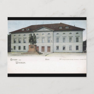 Weimar Hoftheater Vykort