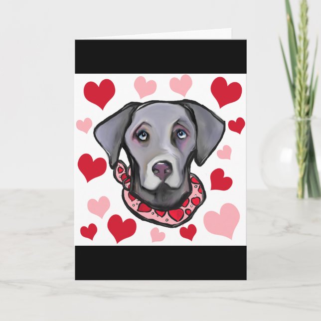 WEIMARANA HELGKORT (Framsida)