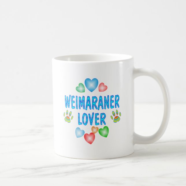WEIMARANER-ÄLSKARE KAFFEMUGG (Höger)