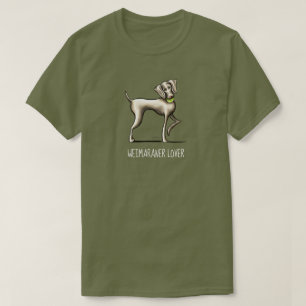 Weimaraner Älskare Personlig T-Shirt