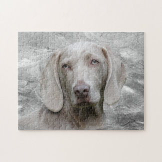 Weimaraner ansikte pussel
