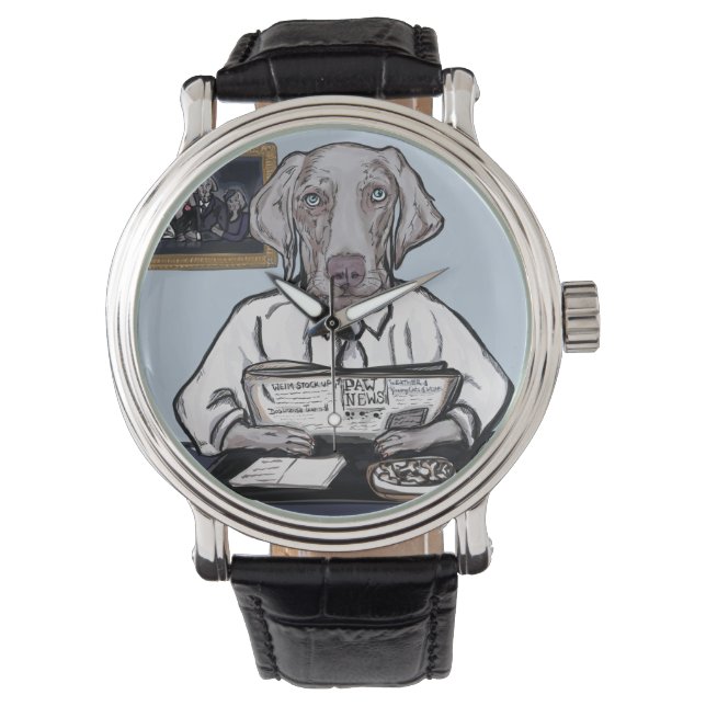 WEIMARANER ARMBANDSUR (Framsida)