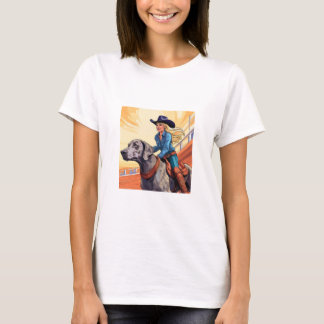 Weimaraner Barrel Tävla T Shirt
