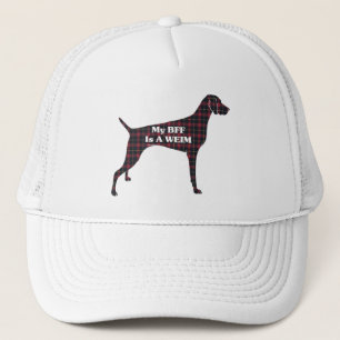 Weimaraner BFF Hat Truckerkeps