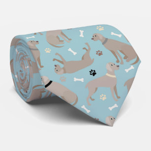 Weimaraner Bones och Tass Blue Slips