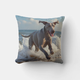 Weimaraner Elegant Dekorativ kudde