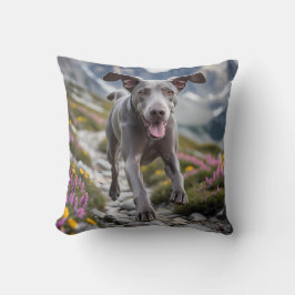 Weimaraner Elegant Dekorativ kudde