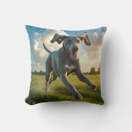 Weimaraner Elegant Dekorativ kudde