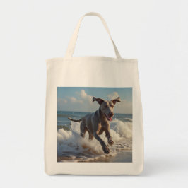 Weimaraner Elegant Livsmedel Tote Bag Tygkasse