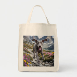 Weimaraner Elegant Livsmedel Tote Bag Tygkasse