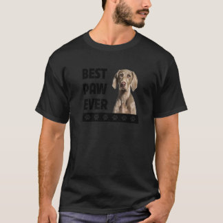 Weimaraner Fars dag Hund Pappa Best Tass All Doggy T Shirt