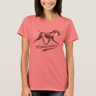 Weimaraner Grått Ghost T Shirt