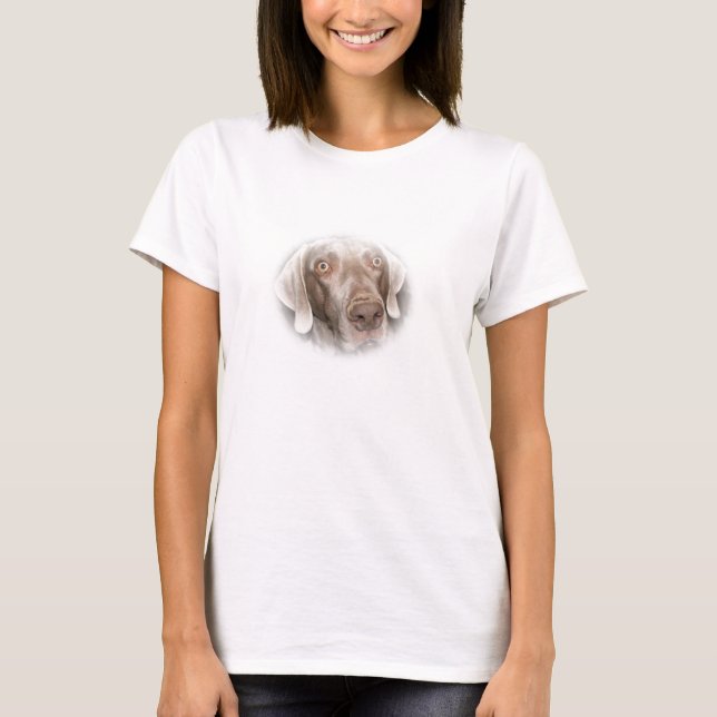 Weimaraner: Grayson Tee Shirt (Framsida)